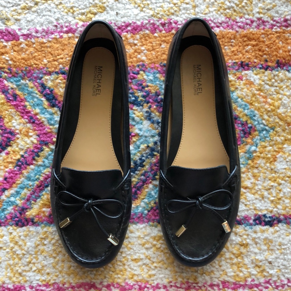 Michael Kors Leather Moccasin Size 7